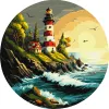 Картина за номерами - Маяк на узбережжі ©art_selena_ua