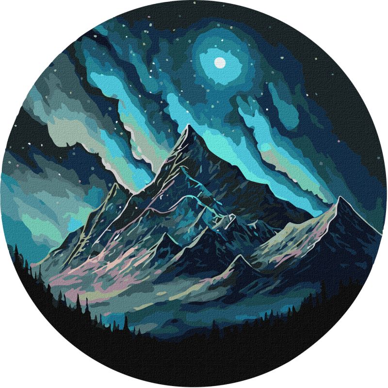 Painting by numbers - Night shine ©art_selena_ua