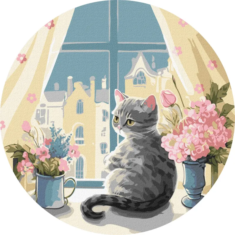 Картина за номерами - Улюблене містечко ©art_selena_ua