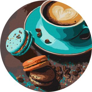 Картина по номерам - Кофейная мечта ©art_selena_ua