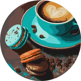 Картина по номерам - Кофейная мечта ©art_selena_ua