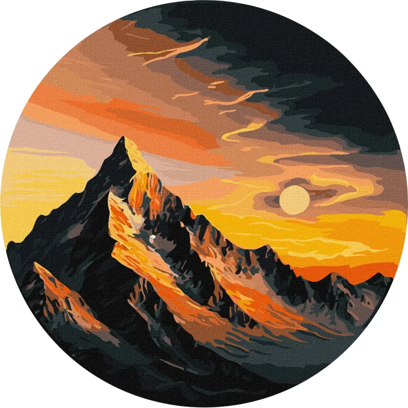 Картина за номерами - Невідомий край ©art_selena_ua