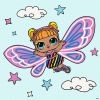 Картина по номерам - L.O.L. Surprise! O.M.G. Fairies Flutterstar