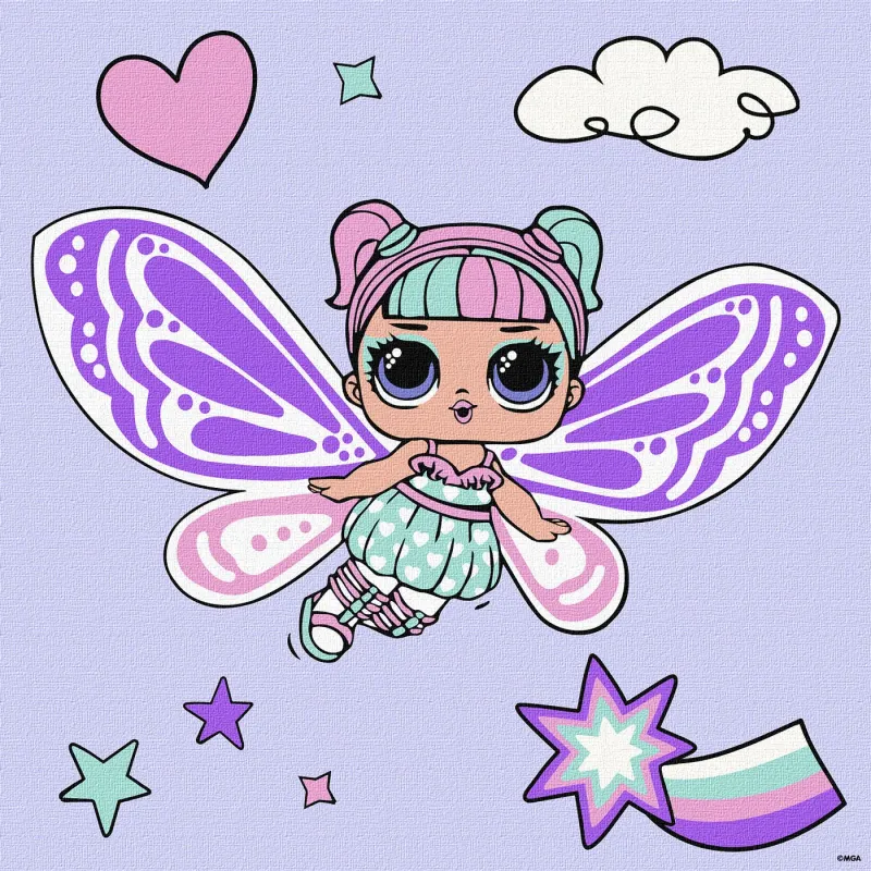 Картина по номерам - L.O.L. Surprise! O.M.G. Fairies Sweetiefly