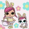 Картина по номерам - L.O.L. Surprise! Spring Bling Hops with Kittea