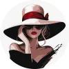 Картина по номерам - Модный силуэт ©art_selena_ua