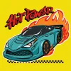 Painting by numbers - Car racing