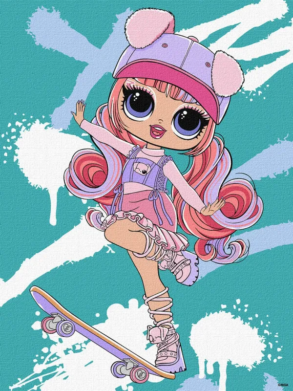 Картина за номерами - L.O.L. Surprise! Tweens Skate Dance Ali Dance 2