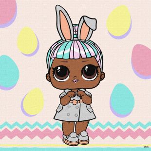 Картина за номерами - L.O.L. Surprise! Spring Bling CARATS 2