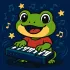 Painting by numbers - Frog with a piano ©art_selena_ua