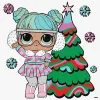 Картина по номерам - L.O.L. Surprise! Jolly Vibes. Bon Bon