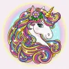 Картина по номерам - Стильная единорожка ©art_selena_ua