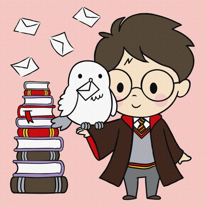 Картина за номерами - Harry Potter: Гаррі та листи ©Warner Bros.