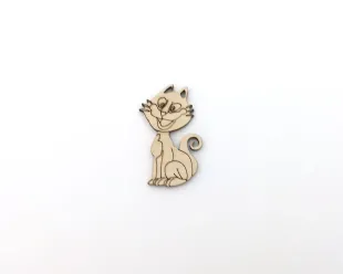 Фігурка з фанери - Котик