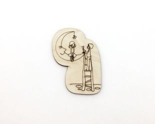 Фигурки на магните - Романтическая история №11