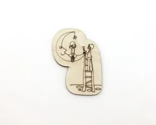 Фигурки на магните - Романтическая история №11