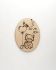 Figure from plywood - LOVE #13