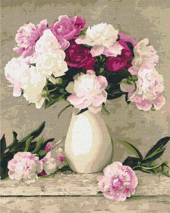 Painting by numbers - Garden decoration 
