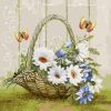 Painting by numbers - The basket of happiness 