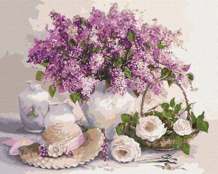 Painting by numbers - The lilac scent 