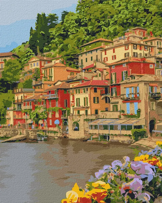 Painting by numbers - Italian Embankment 
