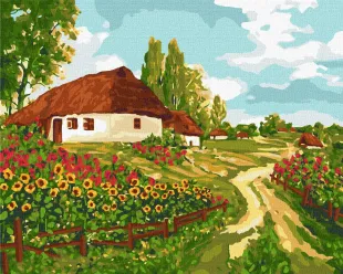 Картина за номерами - Українськими стежками