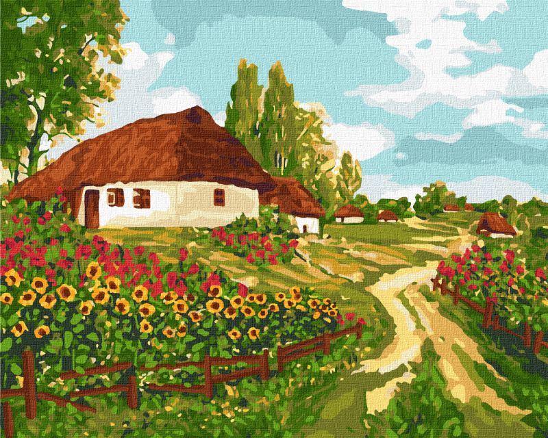 Картина по номерам - Украинскими тропами