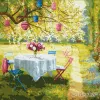 Картина за номерами - Весняні ліхтарики ©Ira Volkova