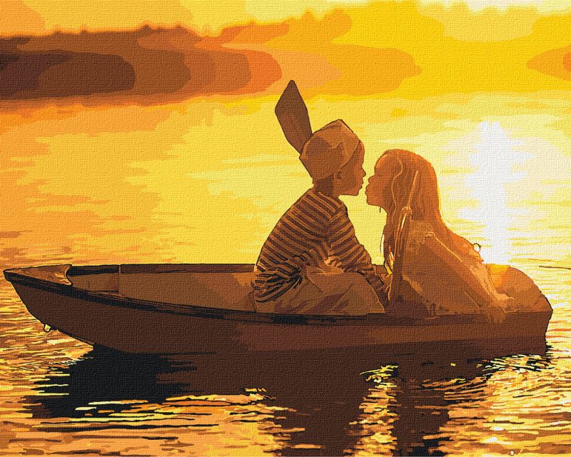 Painting by numbers - The first love 