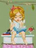Painting by numbers - Favorite book ©Katya Dudnik