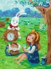 Картина за номерами - Метелики теж п’ють чай ©Katya Dudnik