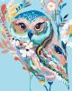 Painting by numbers - Owl 2 
