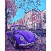 Painting by numbers - Retro style 