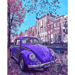 Painting by numbers - Retro style 