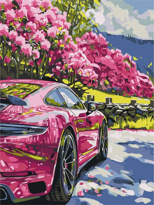 Painting by numbers - Motion in Bloom ©art_selena_ua