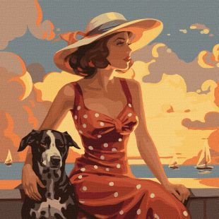 Картина за номерами - Атмосфера моря ©art_selena_ua