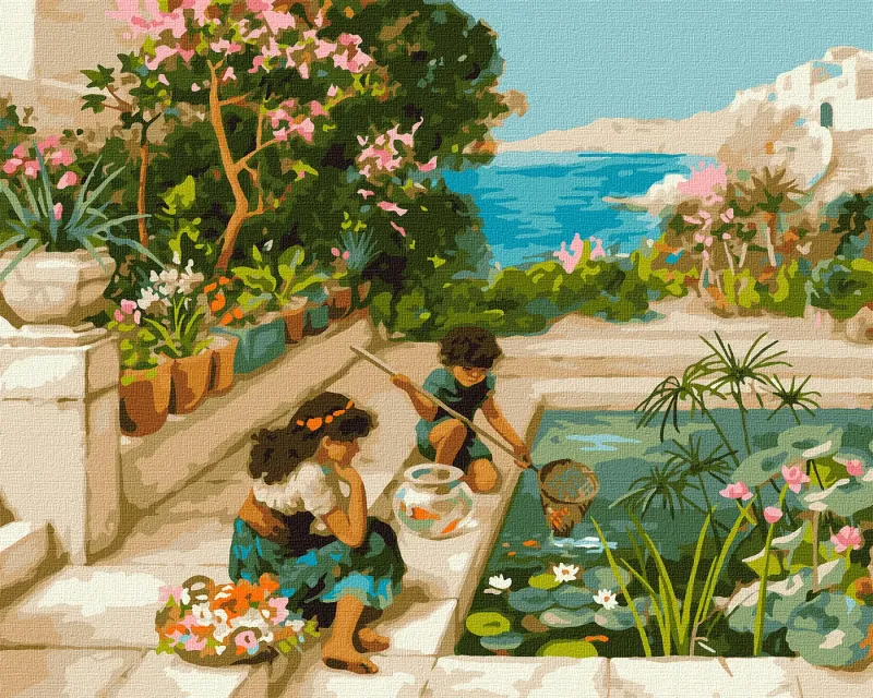 Картина за номерами - Наша золота рибка ©William Stephen Coleman