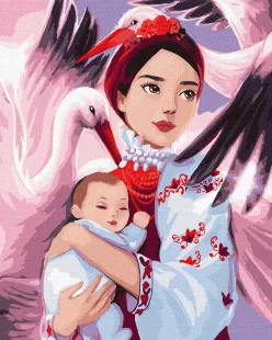 Картина по номерам - Надежная защита ©ksy_bersan