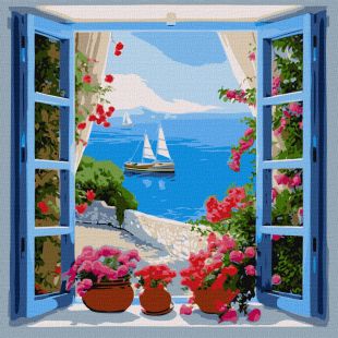 Painting by numbers - Seascape ©art_selena_ua