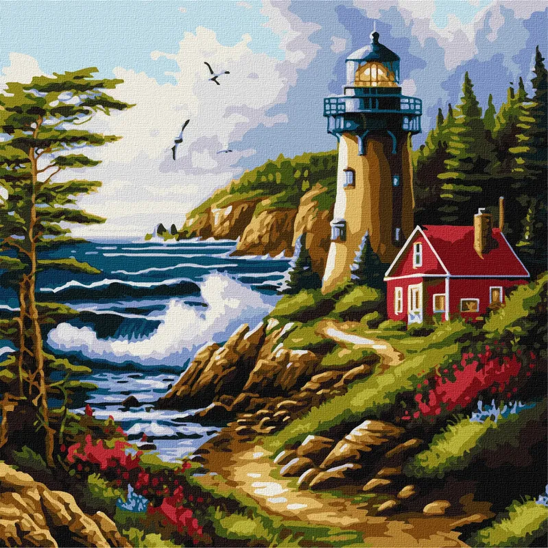 Картина за номерами - Морський бриз ©art_selena_ua