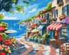 Картина за номерами - Приморське місто ©art_selena_ua