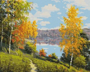 Картина за номерами - Осінній день