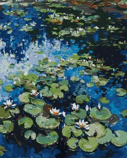 Картина за номерами - Водяні лілії ©Клод Моне