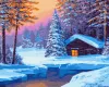 Картина за номерами - Зимова тиша