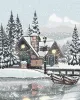 Картина за номерами - Сніжна тиша ©akvamarinel_art