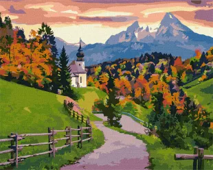 Картина за номерами - Осіння тиша