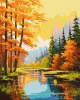 Картина за номерами - Осіння краса ©art_selena_ua