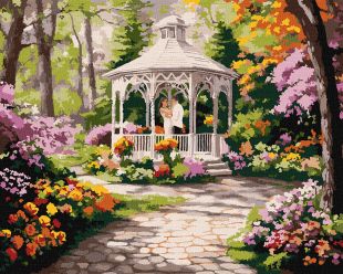 Painting by numbers - A flower meadow ©art_selena_ua