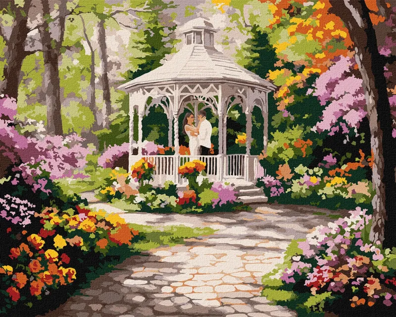 Картина по номерам - Цветочная поляна ©art_selena_ua