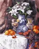 Картина за номерами - Білосніжні лілії ©Catrin Bespaliuc